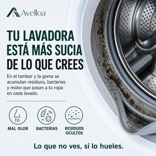 Pastillas Limpiadoras para Lavadora | 12 Unidades · 1 Año de Protección